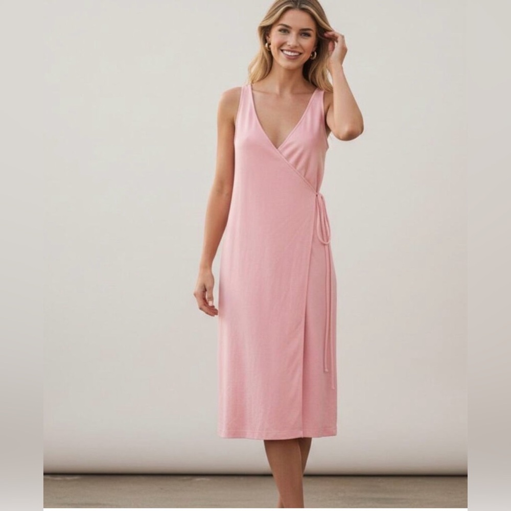 AYR The Yowza Midi Wrap Dress - Size Medium- NWOT